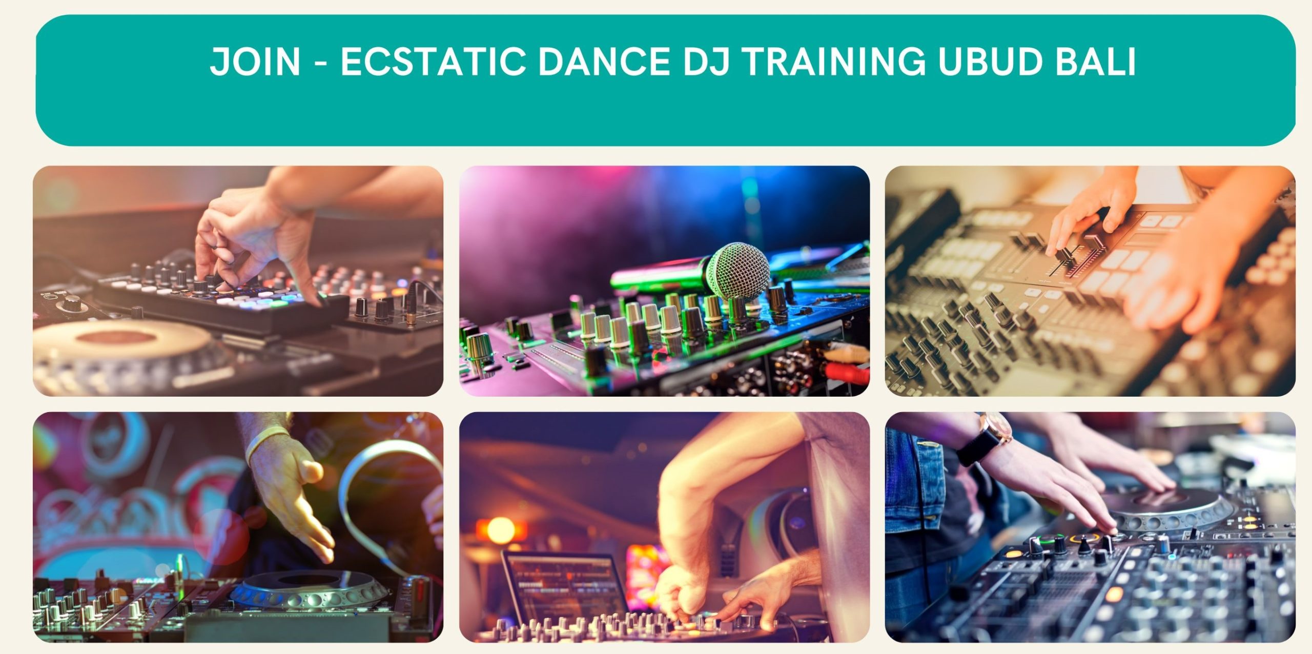 Ecstatic Dance DJ Training Ubud Bali